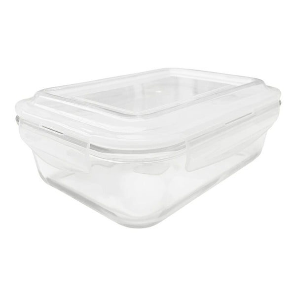 RECIPIENTE RECTANGULAR BOROSILICATO 1040ML 20.5X15.5XH6.5CM