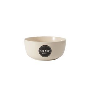 BOWL STONWARE D15CM TRENTO CREAM
