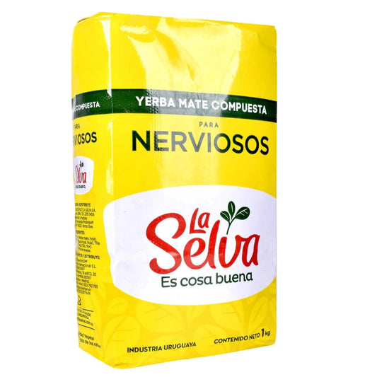 Yerba mate para nerviosos 1kg - La Selva