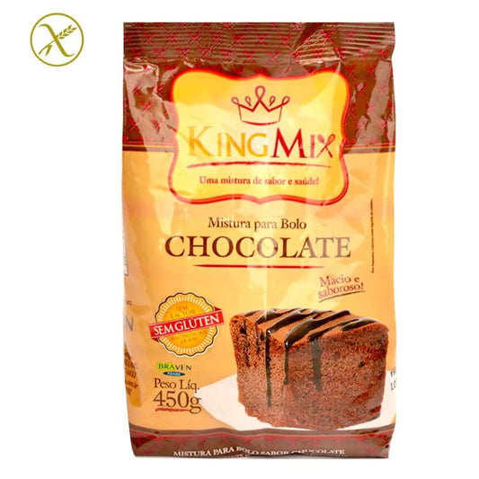 Pre mezcla bizcochuelo de chocolate s/gluten - King mix