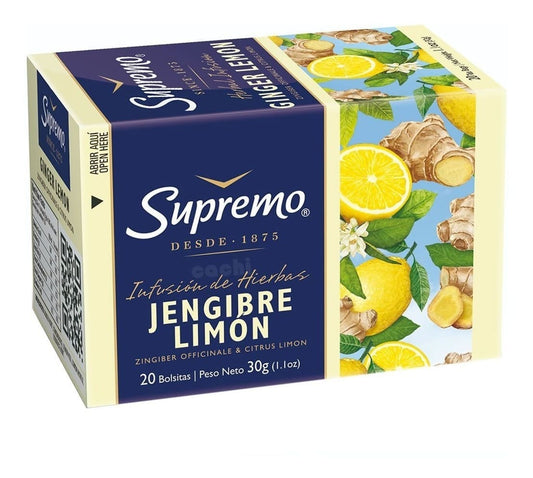 Té jengibre y limón - Supremo