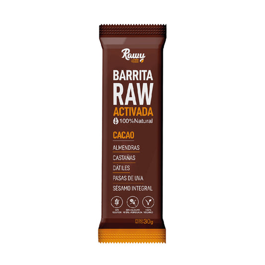 Barrita Cacao Rawy Vegana