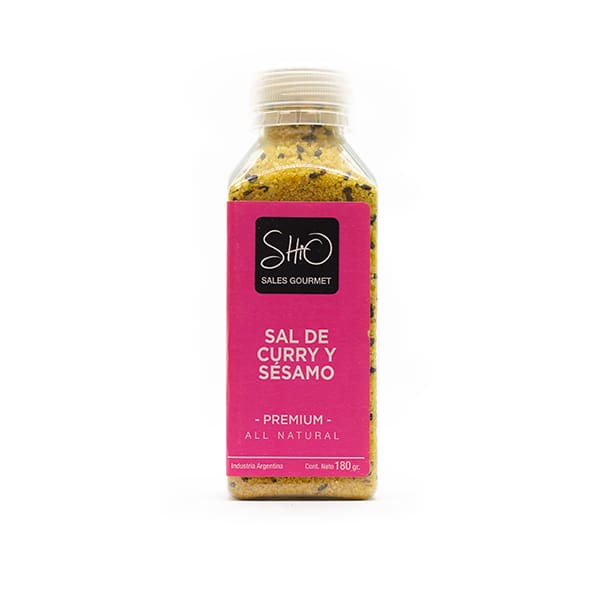 Sal de curry y sésamo all natural - Shio