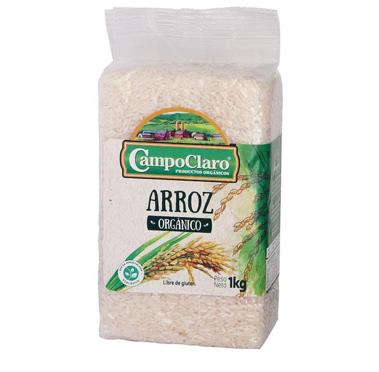 Arroz organico 1 kg - Campo Claro