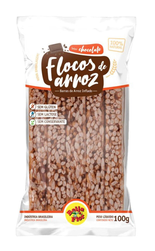 Flocos de arroz con chocolate s/gluten - Beija Flor