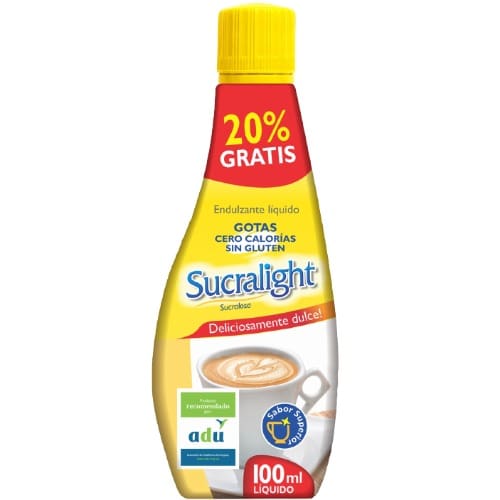 Endulzante liquido sucralosa 100ml - Sucralight