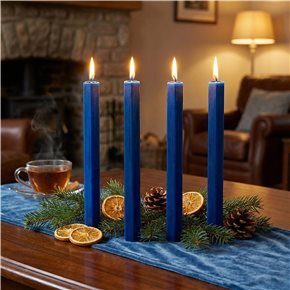 Set 4 velas 25cm soyamoo fresco primaveral