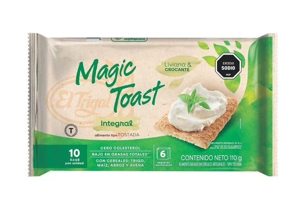Galletitas tipo tostadas integral  - Magic Toast