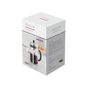 CAFETERA/TETERA FRENCH 350ML ACERO INOXIDABLE