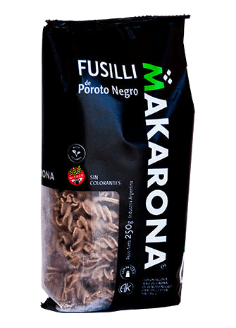 Fusilli de poroto negro - Makarona