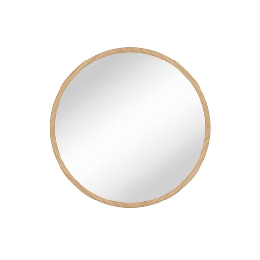 ESPEJO MADERA D60CM BEIGE
