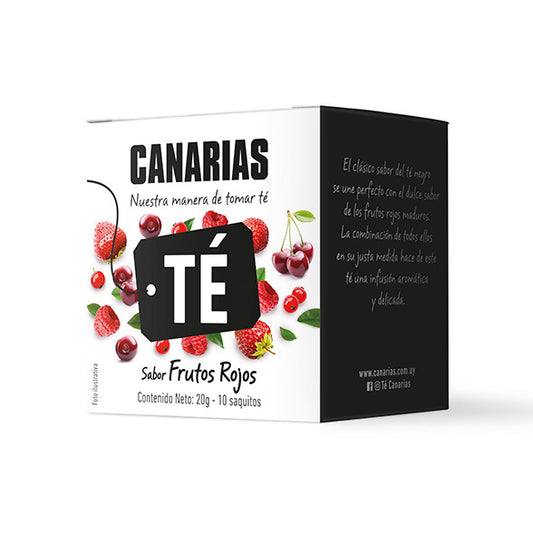 Té sabor frutos rojos - Canarias