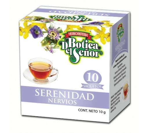 Té Serenidad 10 saquitos-  Botica Del Señor