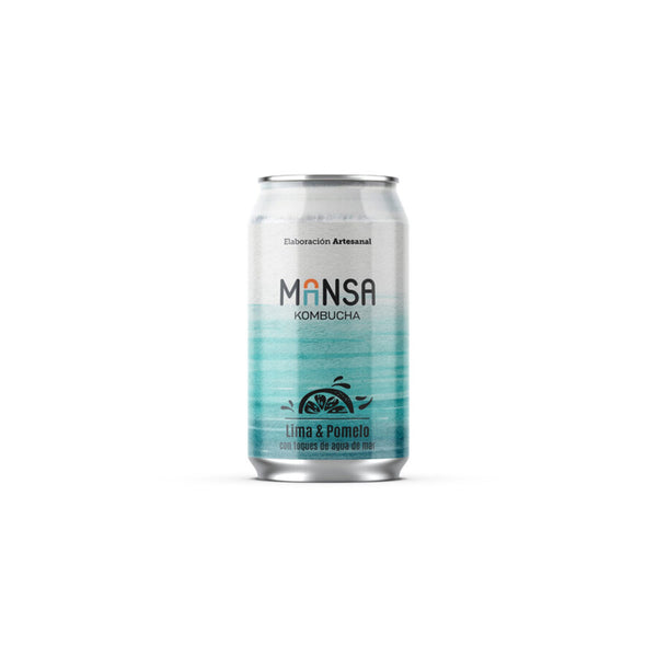 Kombucha lima y pomelo 350 ml - Mansa