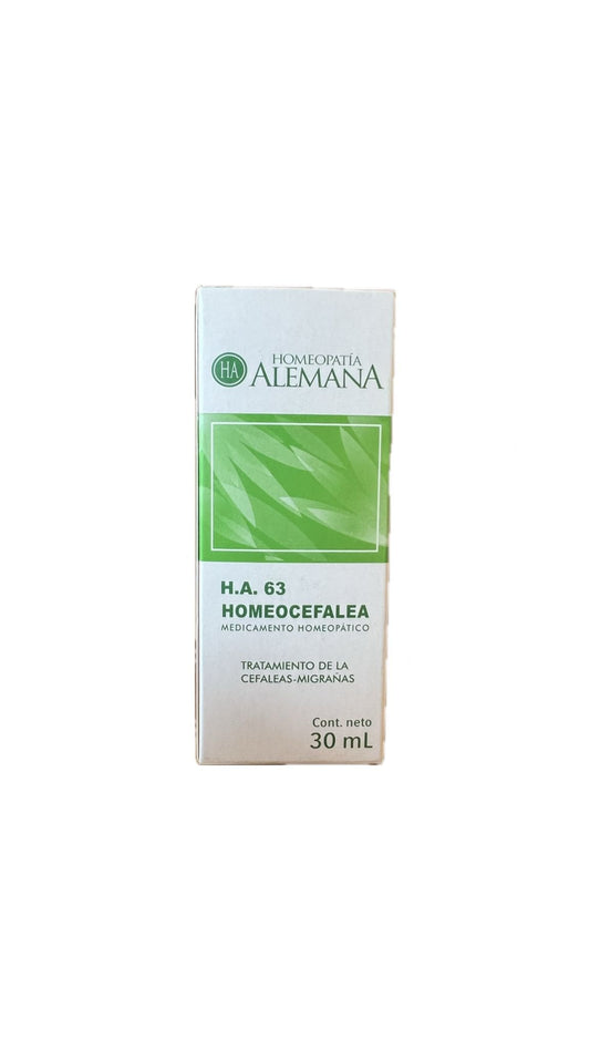 Homeocefalea 63 - Homeopatia alemana