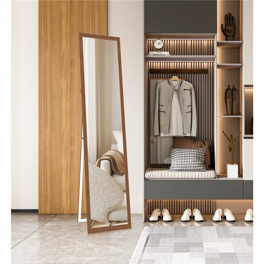 ESPEJO DE PIE PS 30x150CM SIMIL MADERA