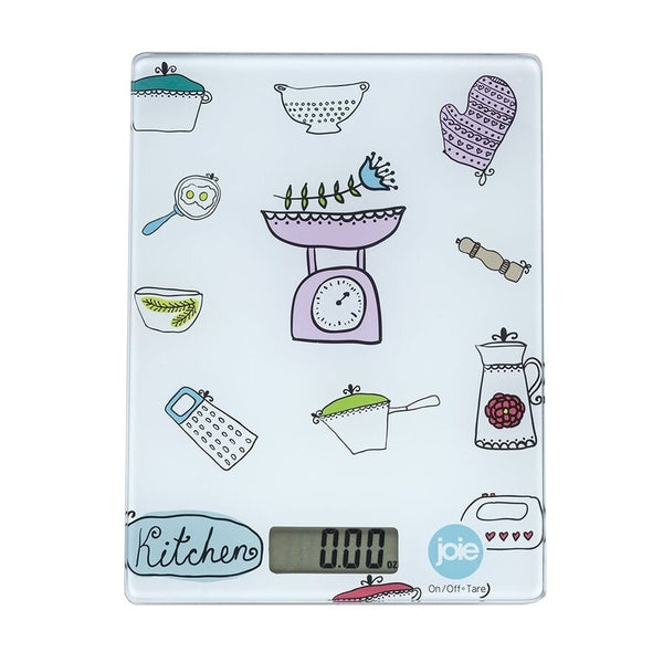 BALANZA DE COCINA DIGITAL CON DISEÑOS JOIE