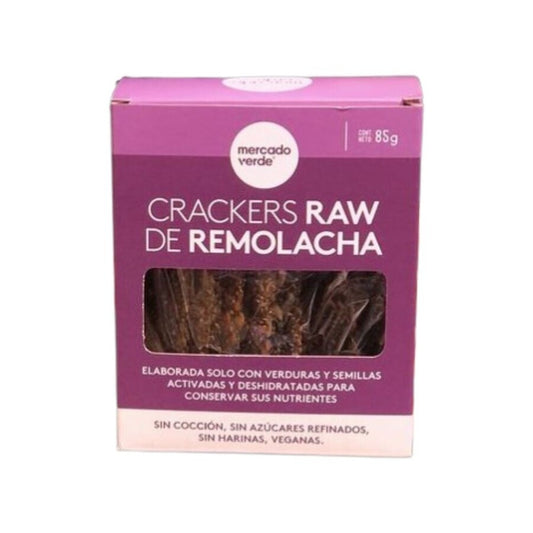 Crackers Raw Remolacha - Mercado Verde