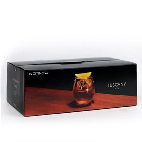 SET 6 VASOS VINO TUSCANY 475ML EN CAJA DE REGALO