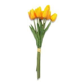 RAMO 9 TULIPANES NARANJA