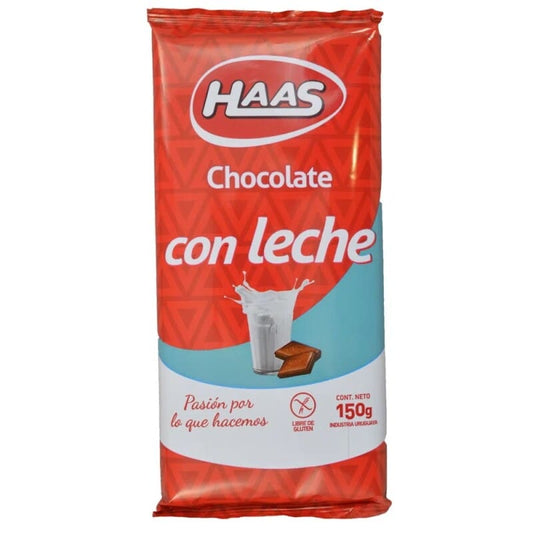 Chocolate con leche 150 grs - Haas