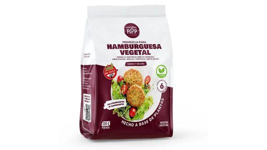 Premezcla Para Hamburguesa Vegetal - Natural Pop