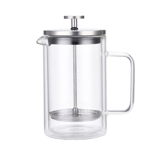 CAFETERA/TETERA FRENCH DOBLE PARED 600ML EN VIDRIO