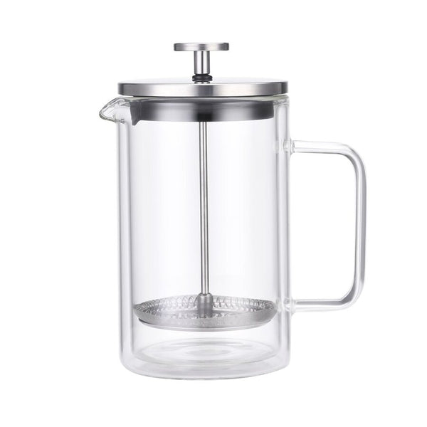 CAFETERA/TETERA FRENCH DOBLE PARED 600ML EN VIDRIO