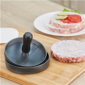 PRENSA PARA HAMBURGUESAS D12CM ALUMINIO