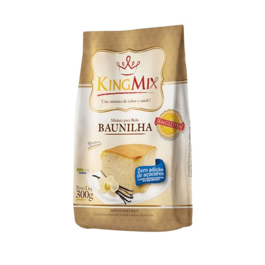 Pre mezcla bizcochuelo de vainilla s/gluten 0% azuc-King mix