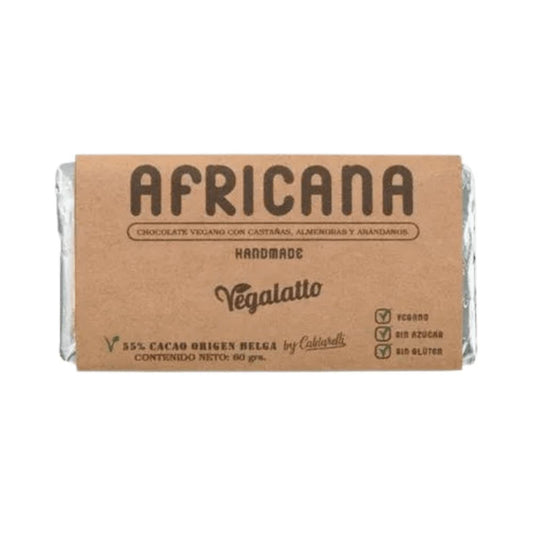 Chocolate vegano Africana - Vegallato