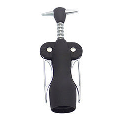 SACACORCHO ACERO INOX -GOMA C/BRAZOS SELECTA. 19 CM