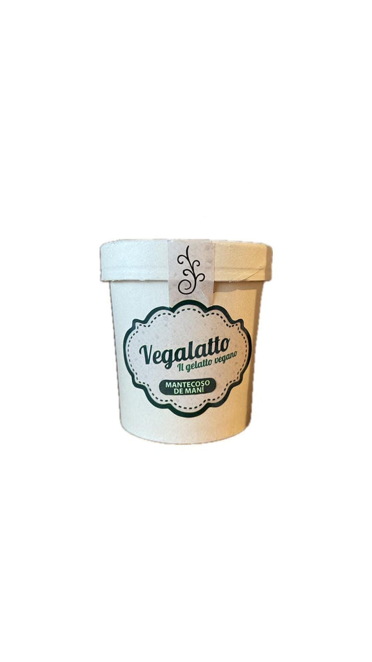 Helado mantecoso de mani vegano - Vegalatto