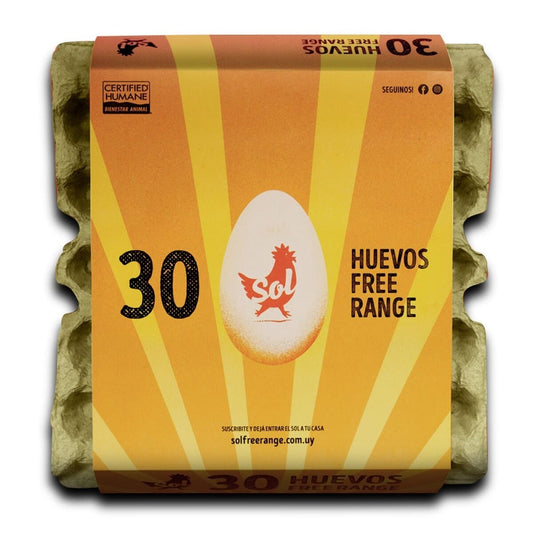 Huevos x 30 -  Sol free range