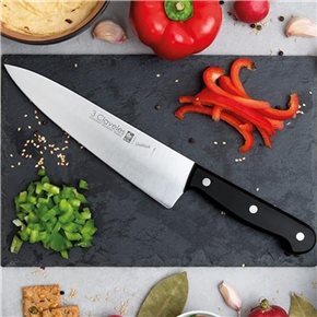 CUCHILLO CHEF 25CM AC.IN. M/NGO UNIBLOCK 3CLAVELES