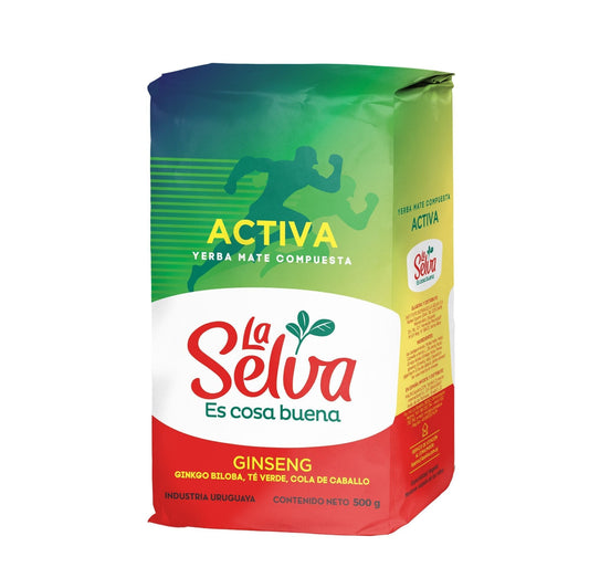 Yerba mate activa 500 grs - La Selva