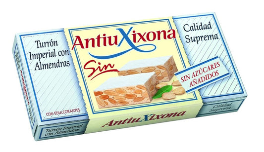 Turron de Almendra sin Azucar - Antiu Xixona