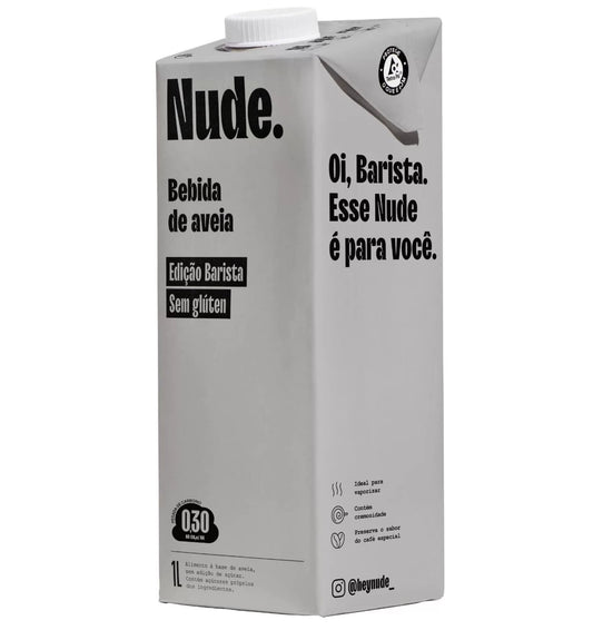 Leche de avena organica barista 1 L - Nude