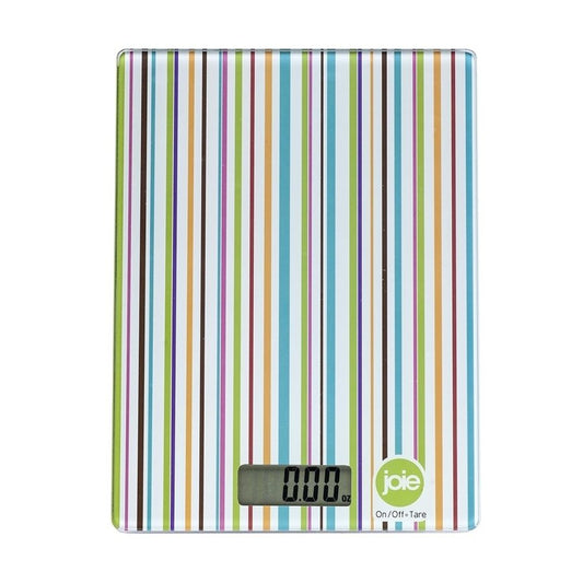 BALANZA DE COCINA DIGITAL A RAYAS JOIE
