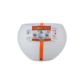 MACETA 17X19CM FLORENCA SISAL BLANCA