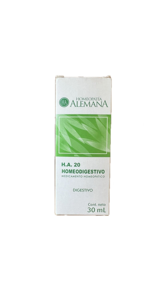 Homeodigestivo 20 - Homeopatia alemana