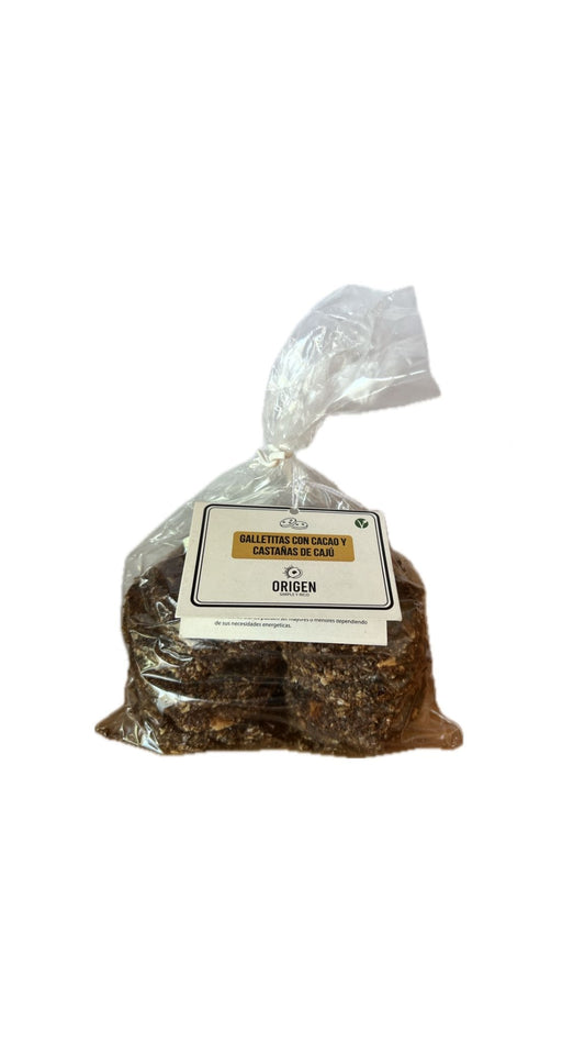 Galletitas cacao y castañas de caju - Origen