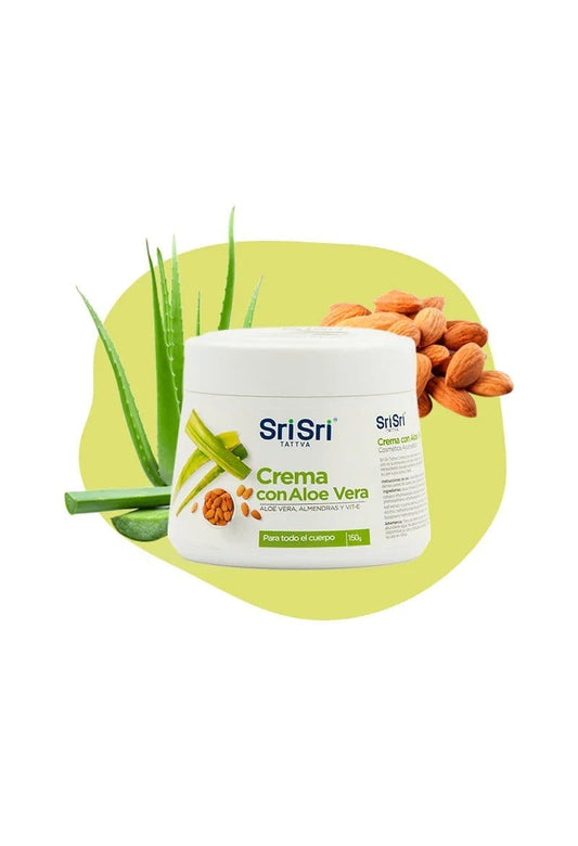 Crema corporal con aloe vera - Srisri