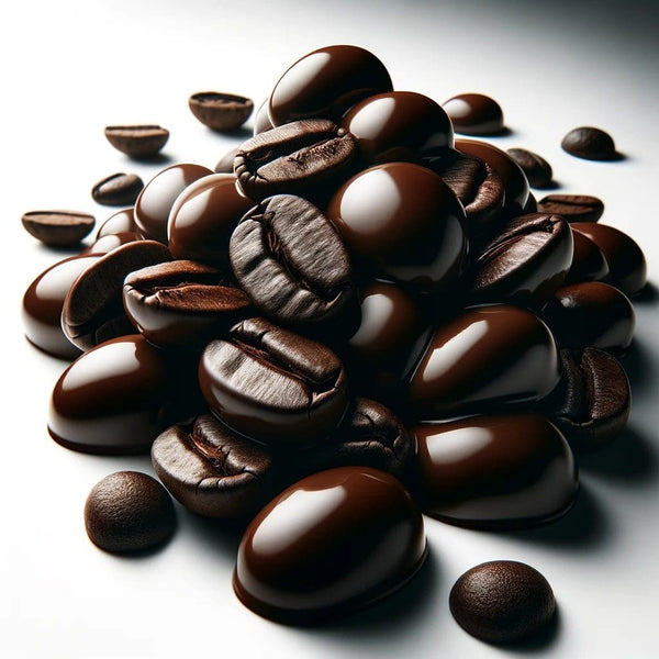 Granos cafe de chocolate 80 grs - Quiero Natural