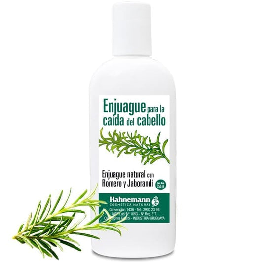 Enjuague natural con romero y jaborandí - Hahnemann