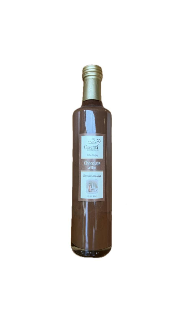 Licor Chocolate al ron 500 ml - Caseras de india muerta