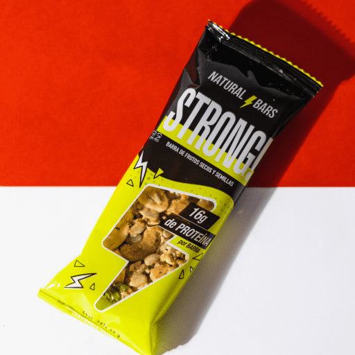 Strong barra de frutos secos y semillas - Natural bars