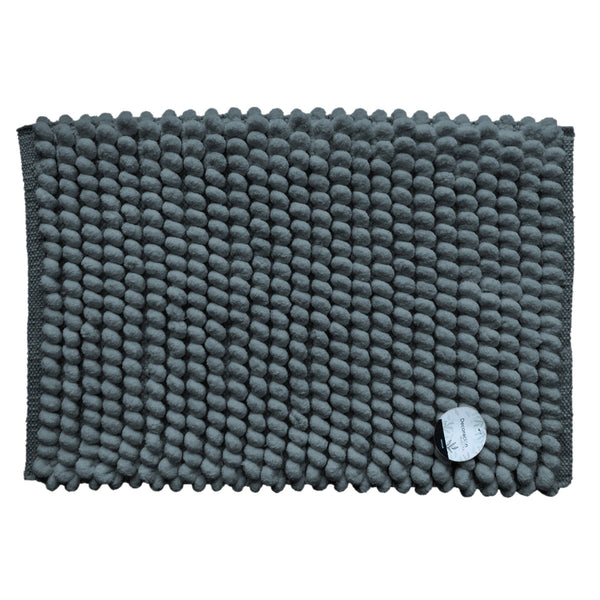 ALFOMBRA 40x60CM BUCLE GRIS OSCURO