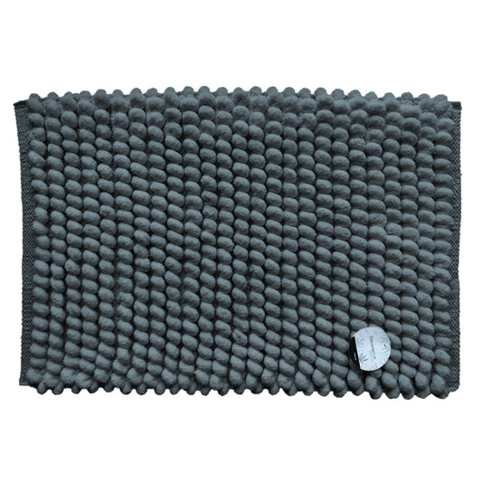 ALFOMBRA 40x60CM BUCLE GRIS OSCURO