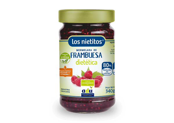 Mermelada dietetica de frambuesa - Los nietitos